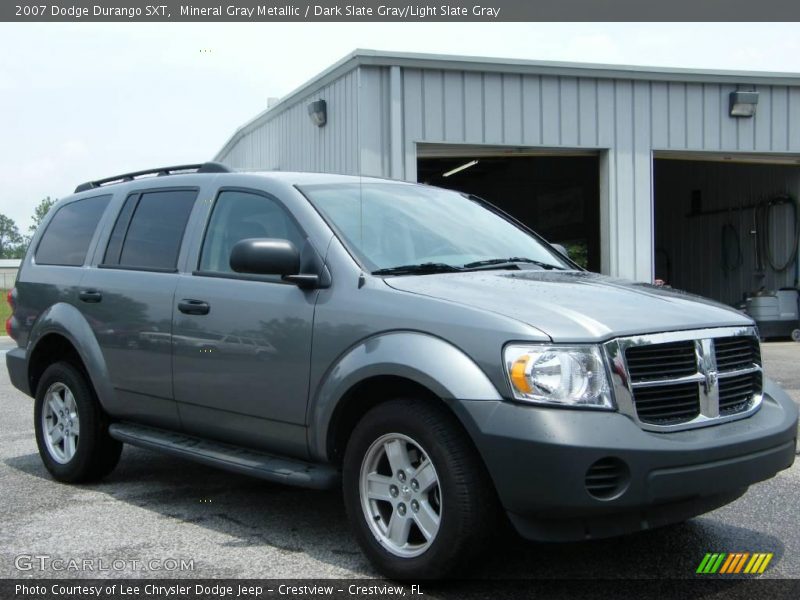 Mineral Gray Metallic / Dark Slate Gray/Light Slate Gray 2007 Dodge Durango SXT