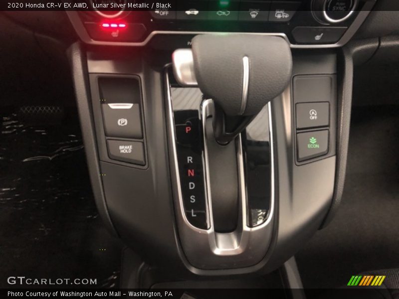 Lunar Silver Metallic / Black 2020 Honda CR-V EX AWD