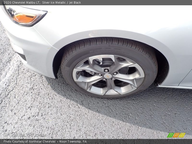 Silver Ice Metallic / Jet Black 2020 Chevrolet Malibu LT
