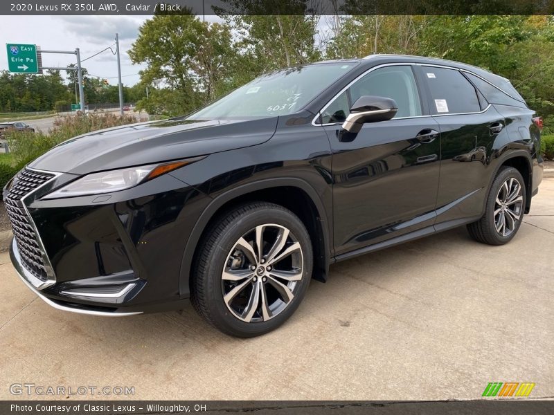 Caviar / Black 2020 Lexus RX 350L AWD