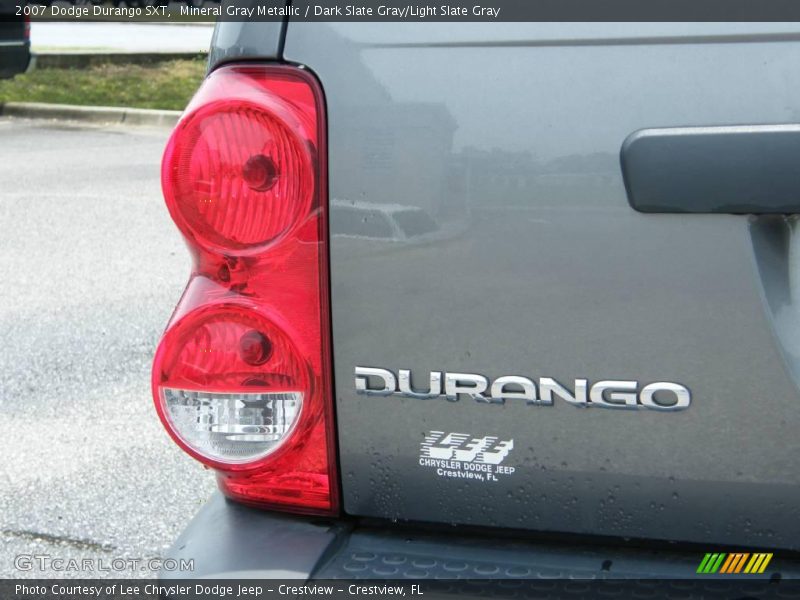 Mineral Gray Metallic / Dark Slate Gray/Light Slate Gray 2007 Dodge Durango SXT
