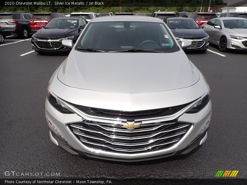 Silver Ice Metallic / Jet Black 2020 Chevrolet Malibu LT