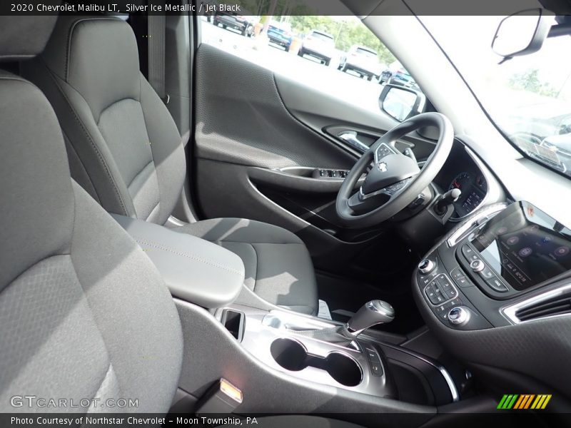 Silver Ice Metallic / Jet Black 2020 Chevrolet Malibu LT
