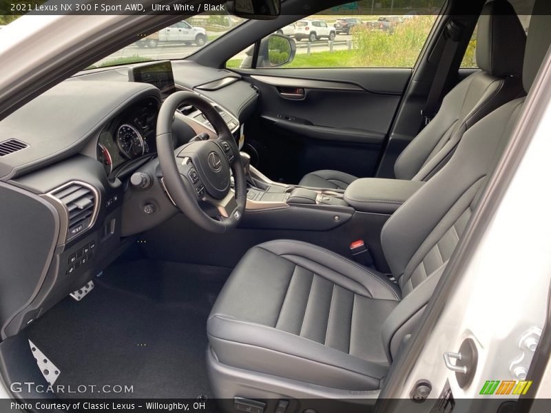  2021 NX 300 F Sport AWD Black Interior