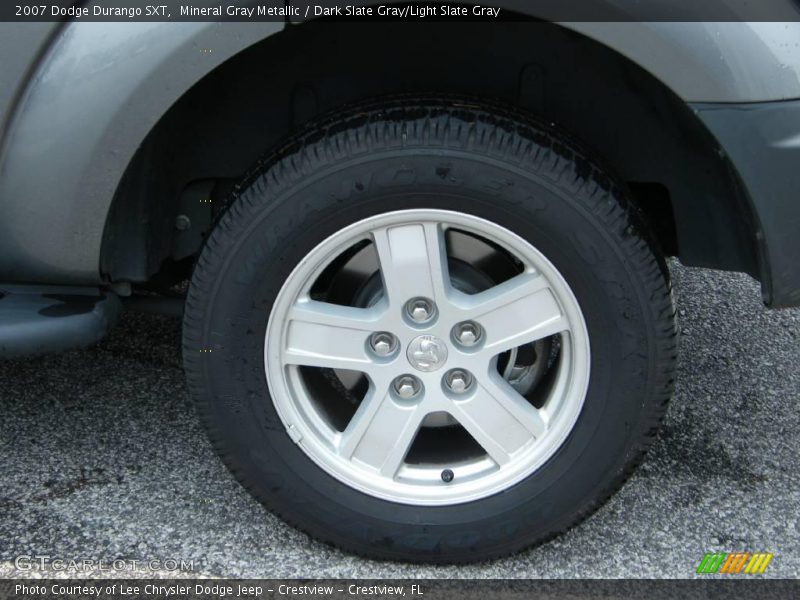 Mineral Gray Metallic / Dark Slate Gray/Light Slate Gray 2007 Dodge Durango SXT
