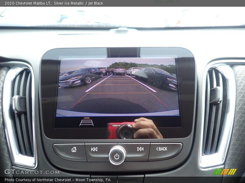 Silver Ice Metallic / Jet Black 2020 Chevrolet Malibu LT