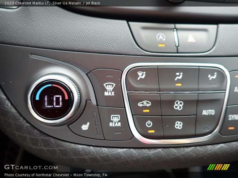 Silver Ice Metallic / Jet Black 2020 Chevrolet Malibu LT