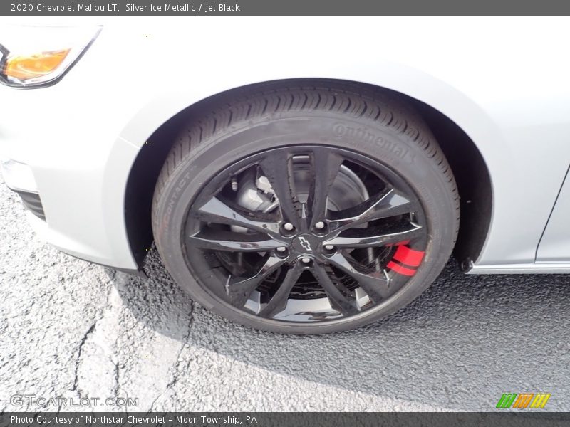 Silver Ice Metallic / Jet Black 2020 Chevrolet Malibu LT