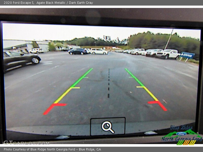 Agate Black Metallic / Dark Earth Gray 2020 Ford Escape S