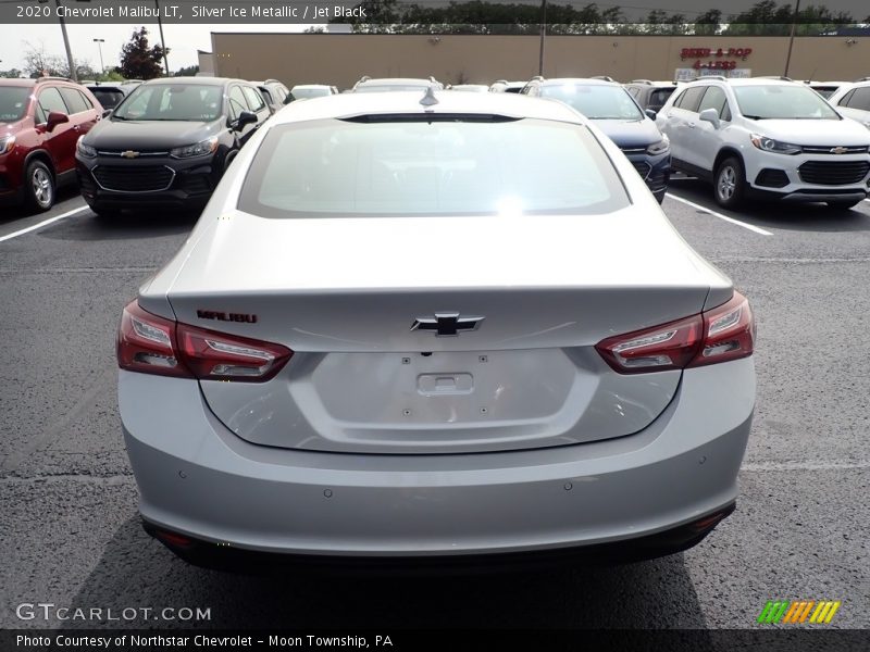 Silver Ice Metallic / Jet Black 2020 Chevrolet Malibu LT