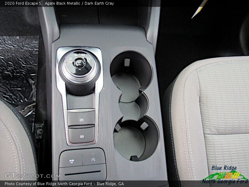 Agate Black Metallic / Dark Earth Gray 2020 Ford Escape S