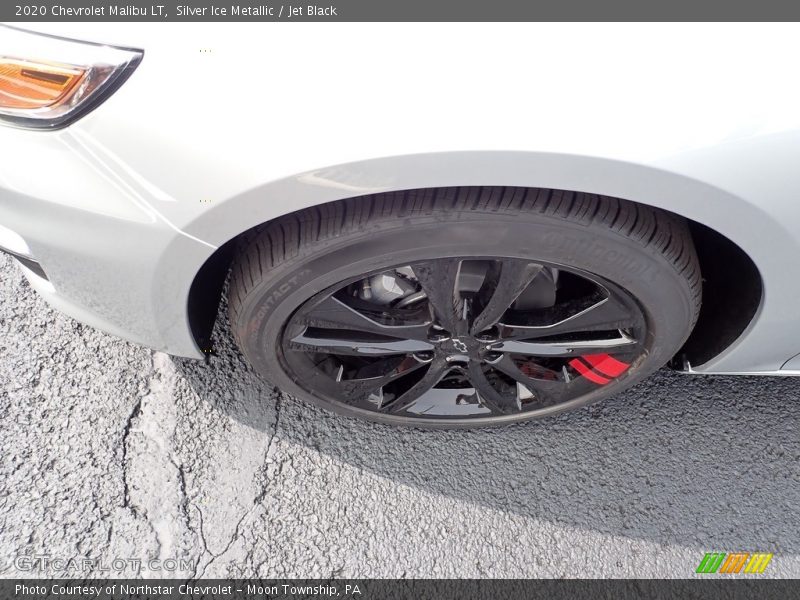 Silver Ice Metallic / Jet Black 2020 Chevrolet Malibu LT