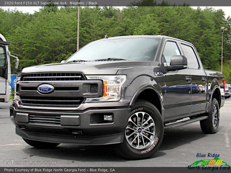 Magnetic / Black 2020 Ford F150 XLT SuperCrew 4x4