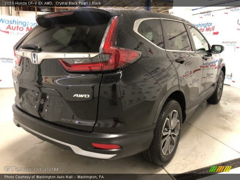 Crystal Black Pearl / Black 2020 Honda CR-V EX AWD