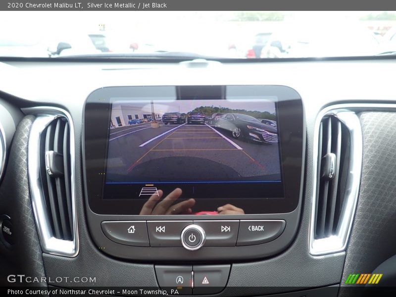 Silver Ice Metallic / Jet Black 2020 Chevrolet Malibu LT
