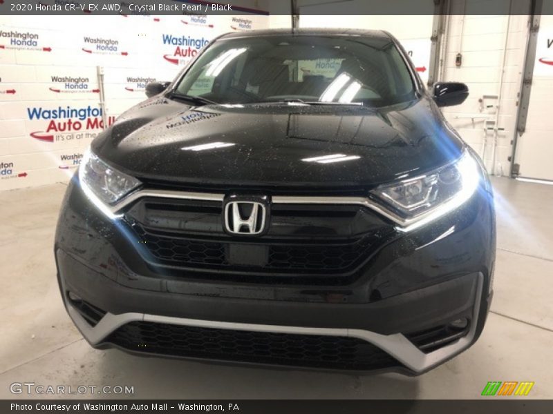 Crystal Black Pearl / Black 2020 Honda CR-V EX AWD