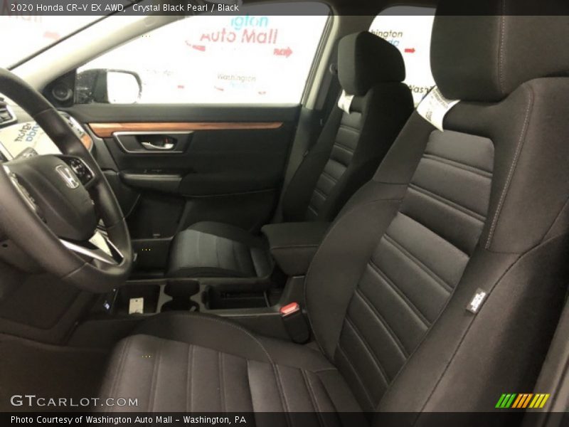Crystal Black Pearl / Black 2020 Honda CR-V EX AWD