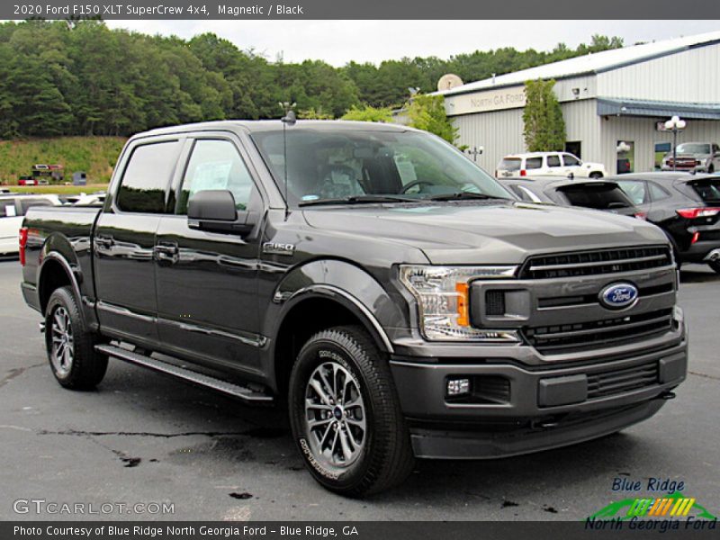 Magnetic / Black 2020 Ford F150 XLT SuperCrew 4x4