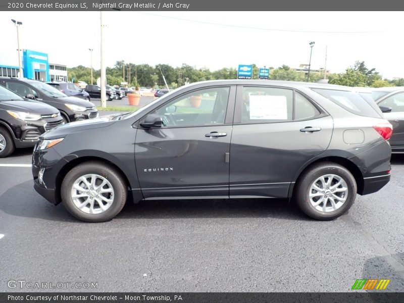 Nightfall Gray Metallic / Ash Gray 2020 Chevrolet Equinox LS
