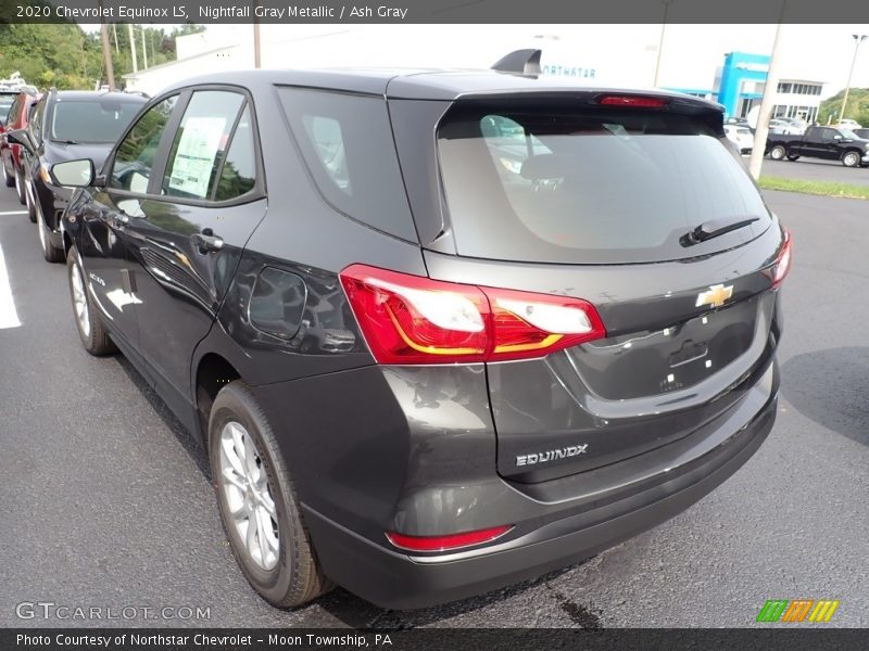 Nightfall Gray Metallic / Ash Gray 2020 Chevrolet Equinox LS