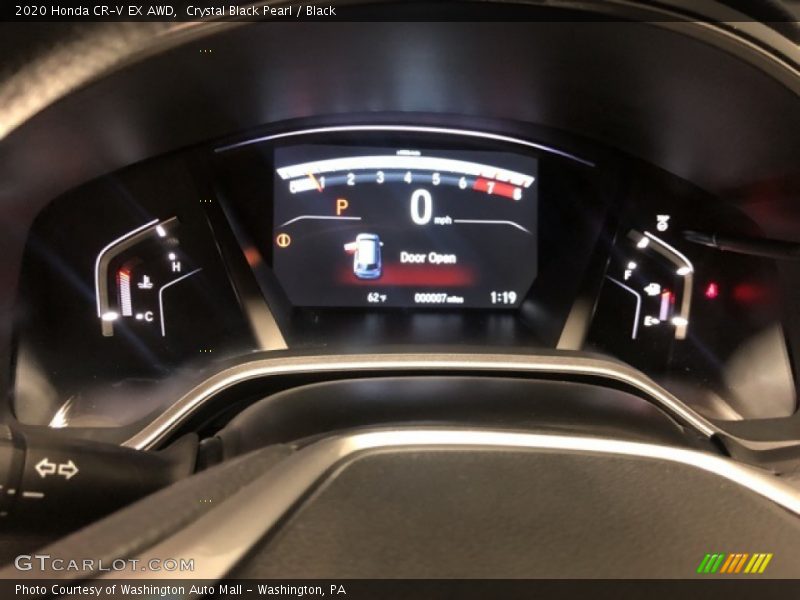 Crystal Black Pearl / Black 2020 Honda CR-V EX AWD