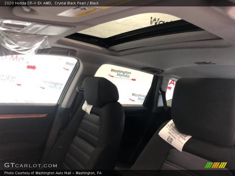 Crystal Black Pearl / Black 2020 Honda CR-V EX AWD