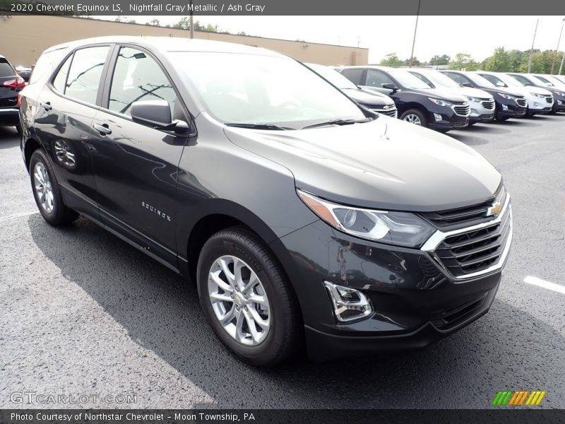 Nightfall Gray Metallic / Ash Gray 2020 Chevrolet Equinox LS