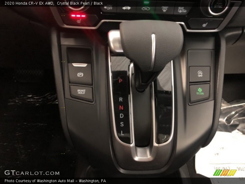 Crystal Black Pearl / Black 2020 Honda CR-V EX AWD