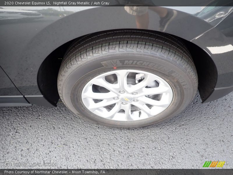 Nightfall Gray Metallic / Ash Gray 2020 Chevrolet Equinox LS