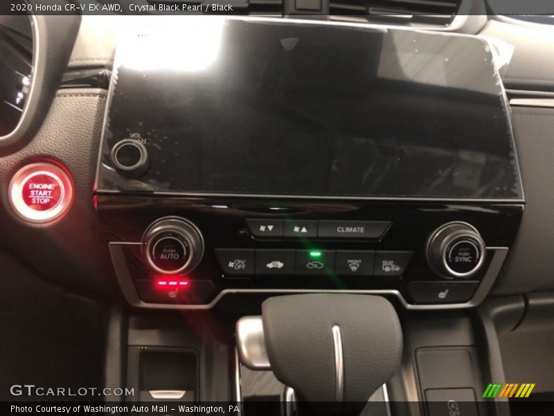 Crystal Black Pearl / Black 2020 Honda CR-V EX AWD