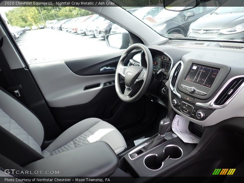 Nightfall Gray Metallic / Ash Gray 2020 Chevrolet Equinox LS