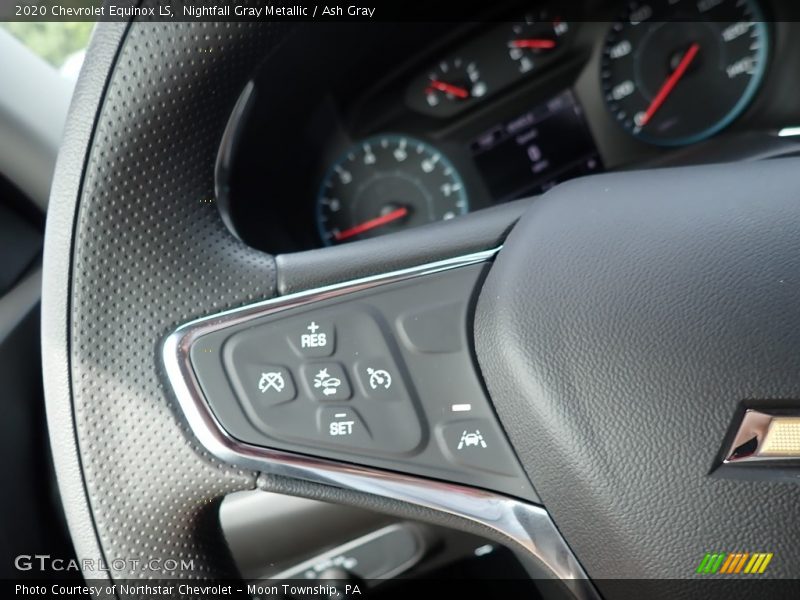Nightfall Gray Metallic / Ash Gray 2020 Chevrolet Equinox LS