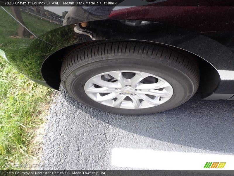 Mosaic Black Metallic / Jet Black 2020 Chevrolet Equinox LT AWD