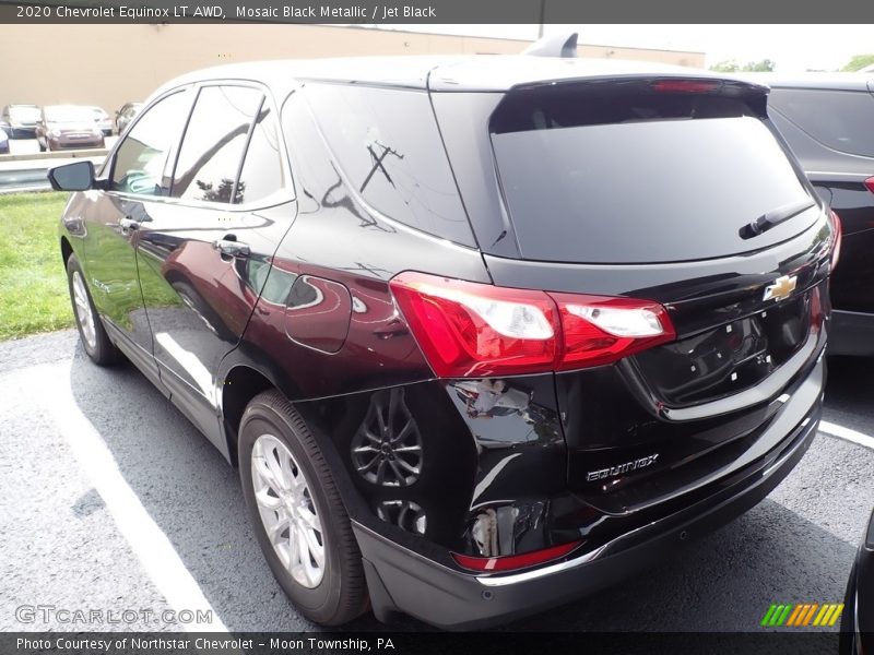 Mosaic Black Metallic / Jet Black 2020 Chevrolet Equinox LT AWD