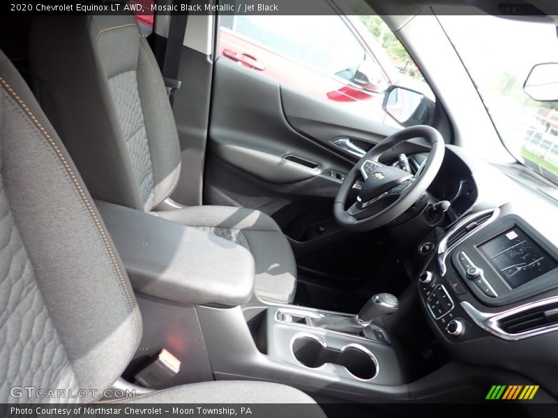 Mosaic Black Metallic / Jet Black 2020 Chevrolet Equinox LT AWD