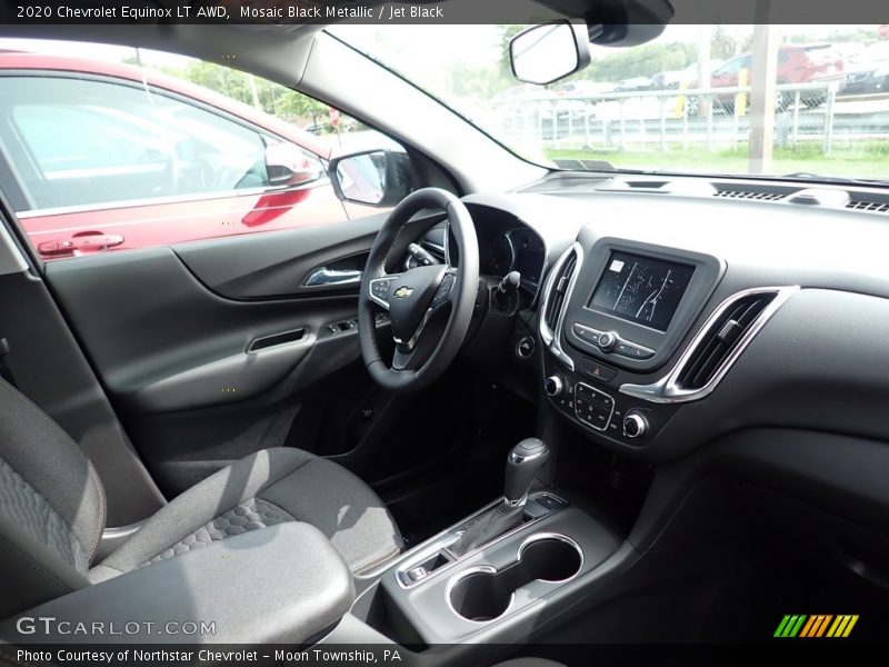 Mosaic Black Metallic / Jet Black 2020 Chevrolet Equinox LT AWD