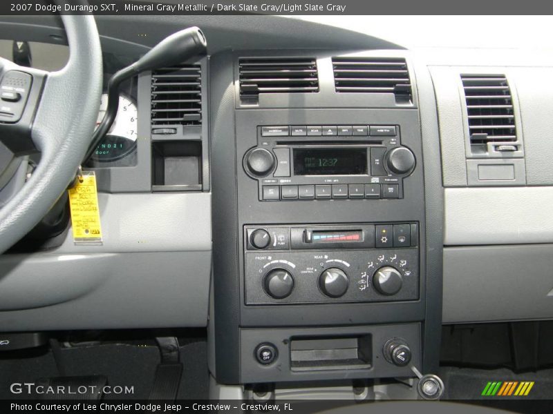 Mineral Gray Metallic / Dark Slate Gray/Light Slate Gray 2007 Dodge Durango SXT