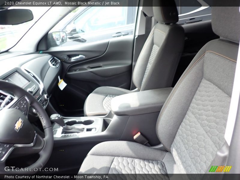 Mosaic Black Metallic / Jet Black 2020 Chevrolet Equinox LT AWD