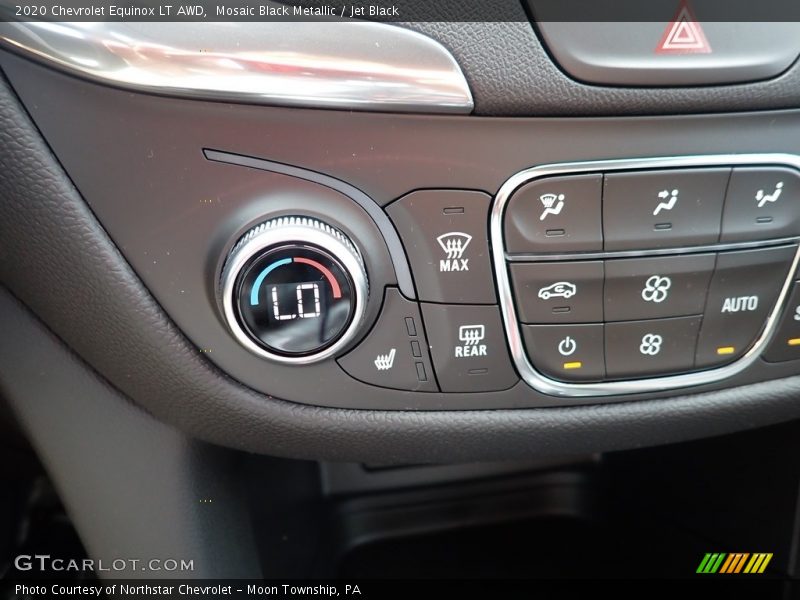 Mosaic Black Metallic / Jet Black 2020 Chevrolet Equinox LT AWD