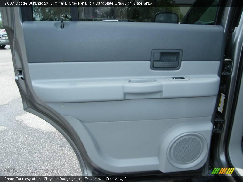 Mineral Gray Metallic / Dark Slate Gray/Light Slate Gray 2007 Dodge Durango SXT