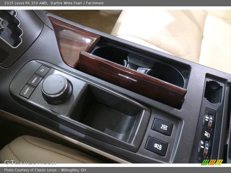 Starfire White Pearl / Parchment 2015 Lexus RX 350 AWD