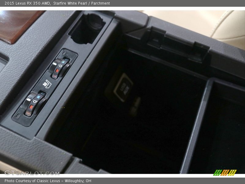 Starfire White Pearl / Parchment 2015 Lexus RX 350 AWD