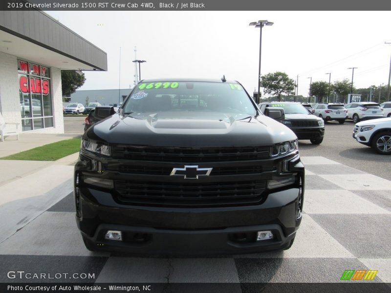 Black / Jet Black 2019 Chevrolet Silverado 1500 RST Crew Cab 4WD