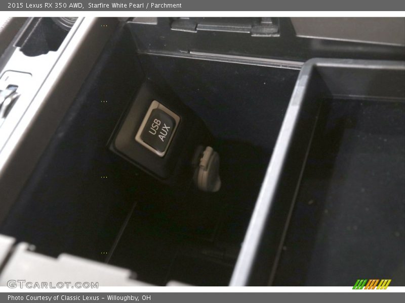 Starfire White Pearl / Parchment 2015 Lexus RX 350 AWD