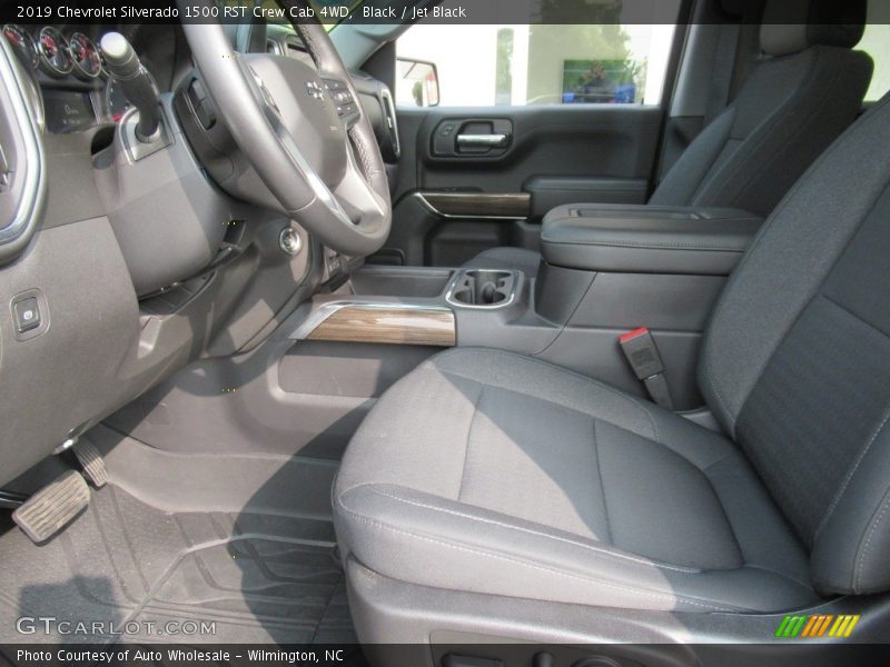 Black / Jet Black 2019 Chevrolet Silverado 1500 RST Crew Cab 4WD