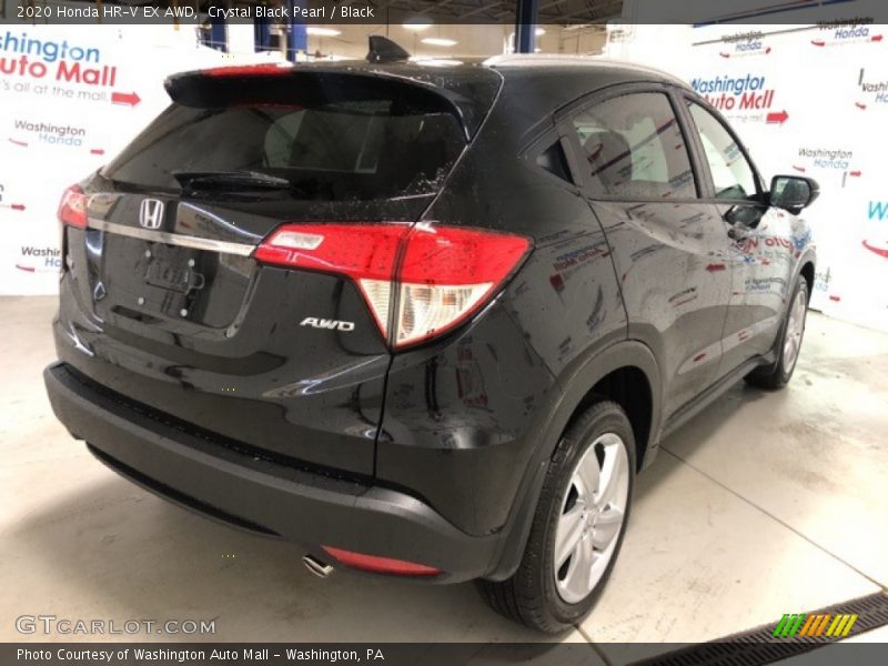 Crystal Black Pearl / Black 2020 Honda HR-V EX AWD