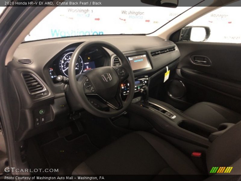 Crystal Black Pearl / Black 2020 Honda HR-V EX AWD