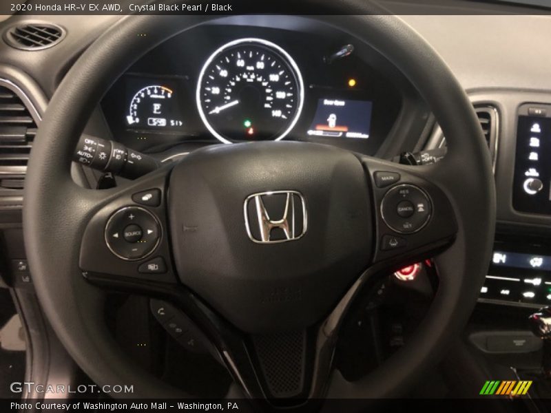 Crystal Black Pearl / Black 2020 Honda HR-V EX AWD