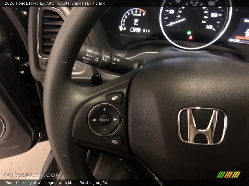 Crystal Black Pearl / Black 2020 Honda HR-V EX AWD