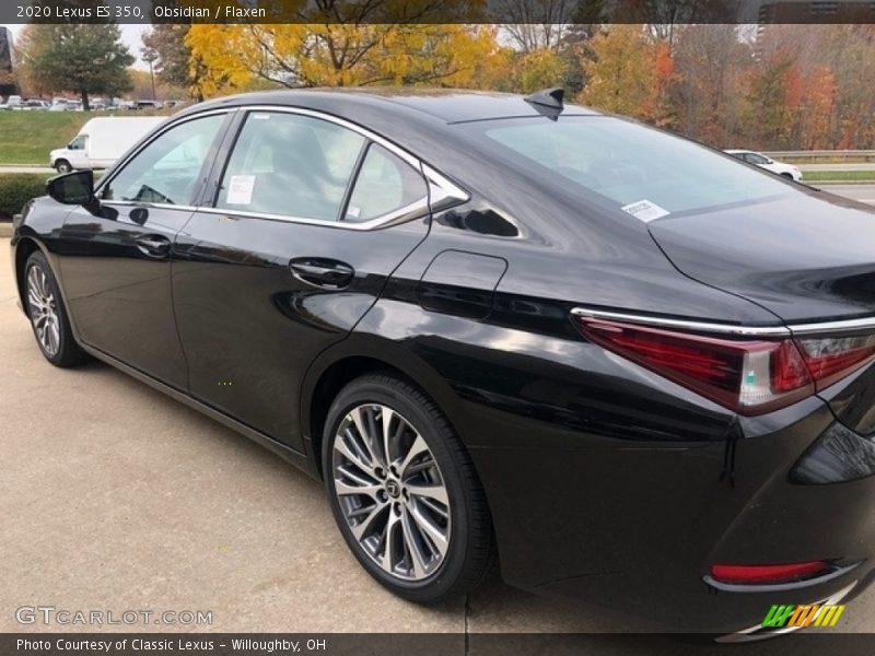 Obsidian / Flaxen 2020 Lexus ES 350